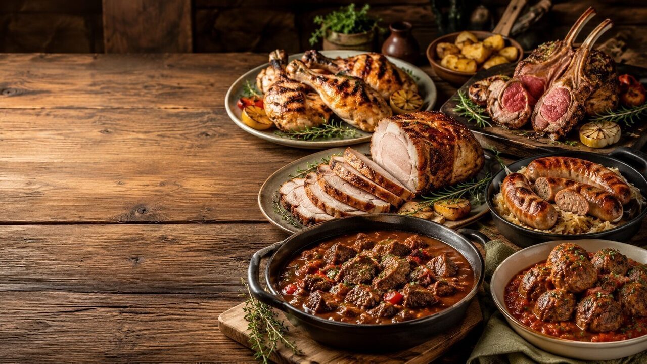 Fleisch Rezepte Hero Bild
