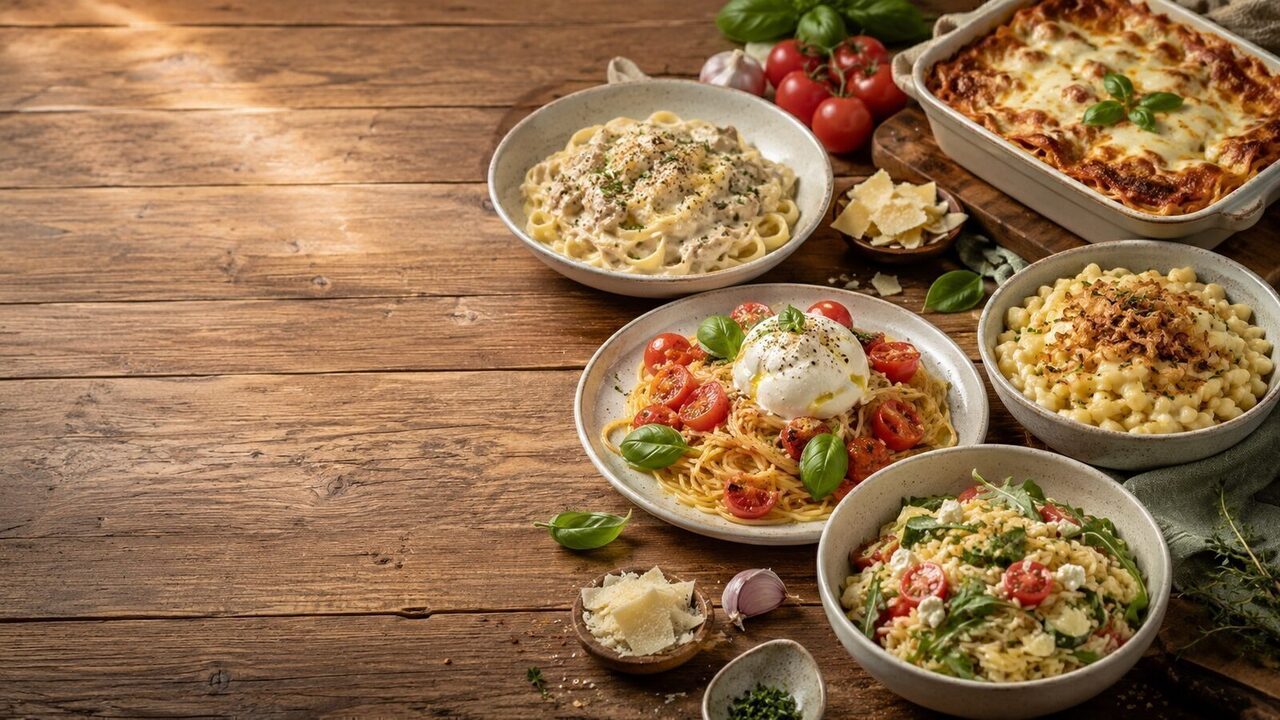 Nudeln Rezepte Hero Bild