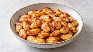 Grandi fagioli di Lima arrostiti alla paprika