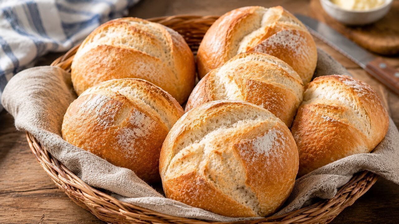 Hamburger Franzbrötchen mit aufgefächerten Schichten und karamellisiertem Zimtzucker