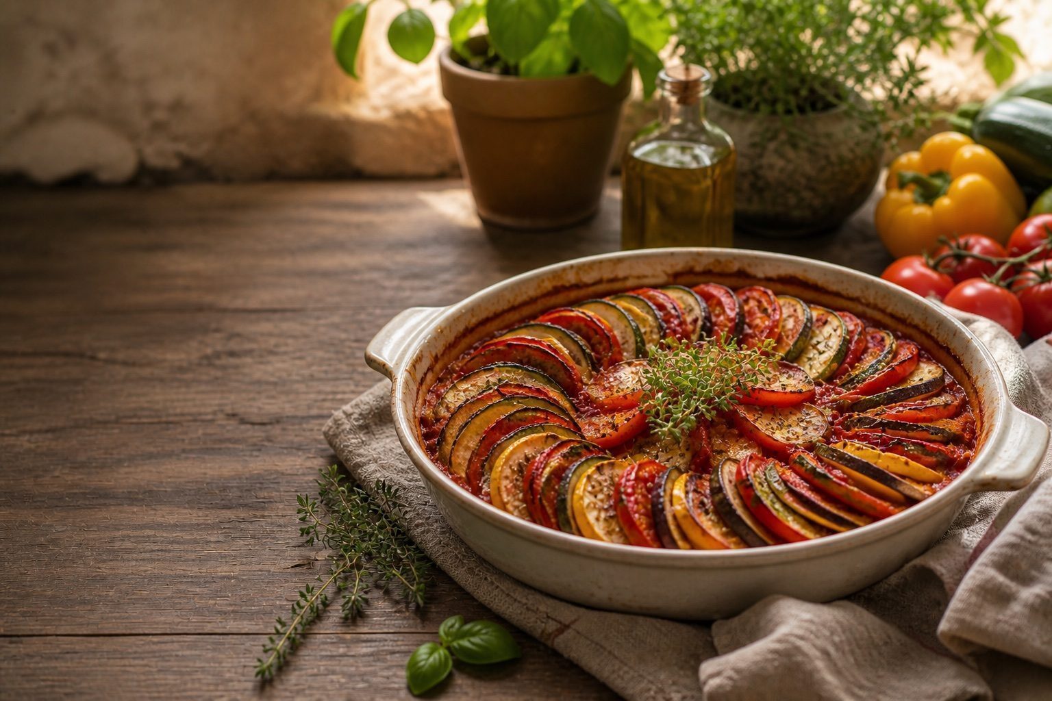 Ratatouille als beliebtes Gericht der französischen Küche