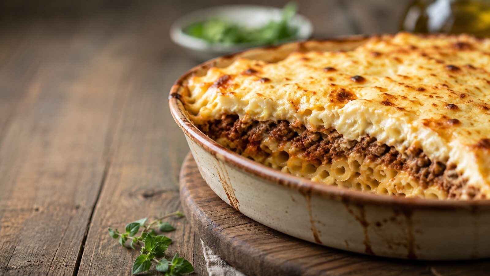 Pastitsio als beliebtes Gericht der griechischen Küche