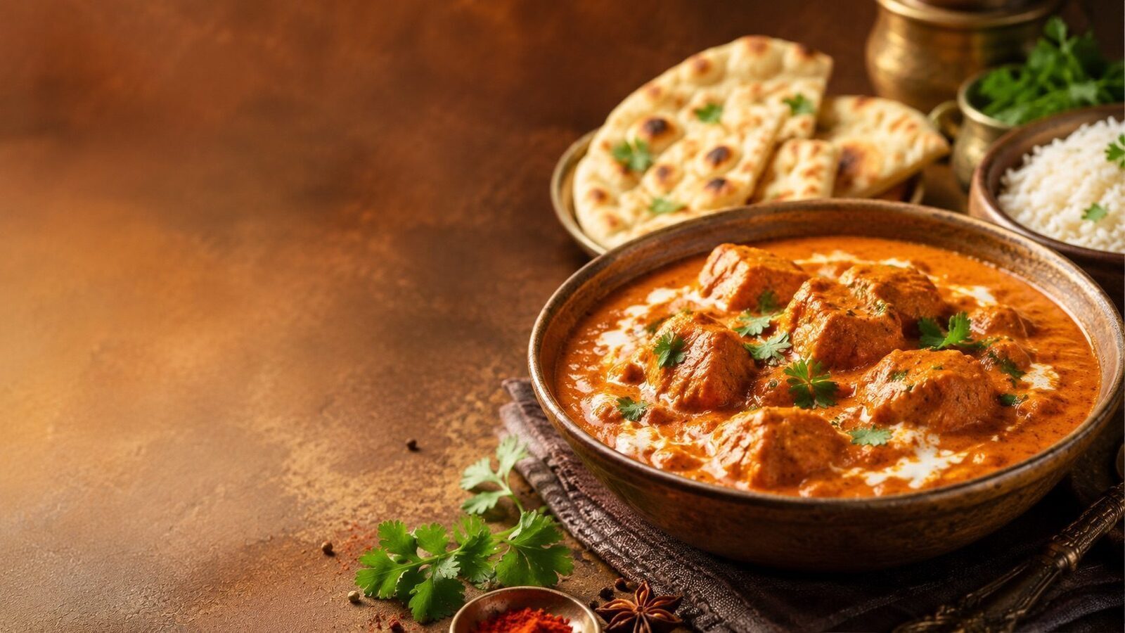 Butter Chicken als beliebtes Gericht der indischen Küche