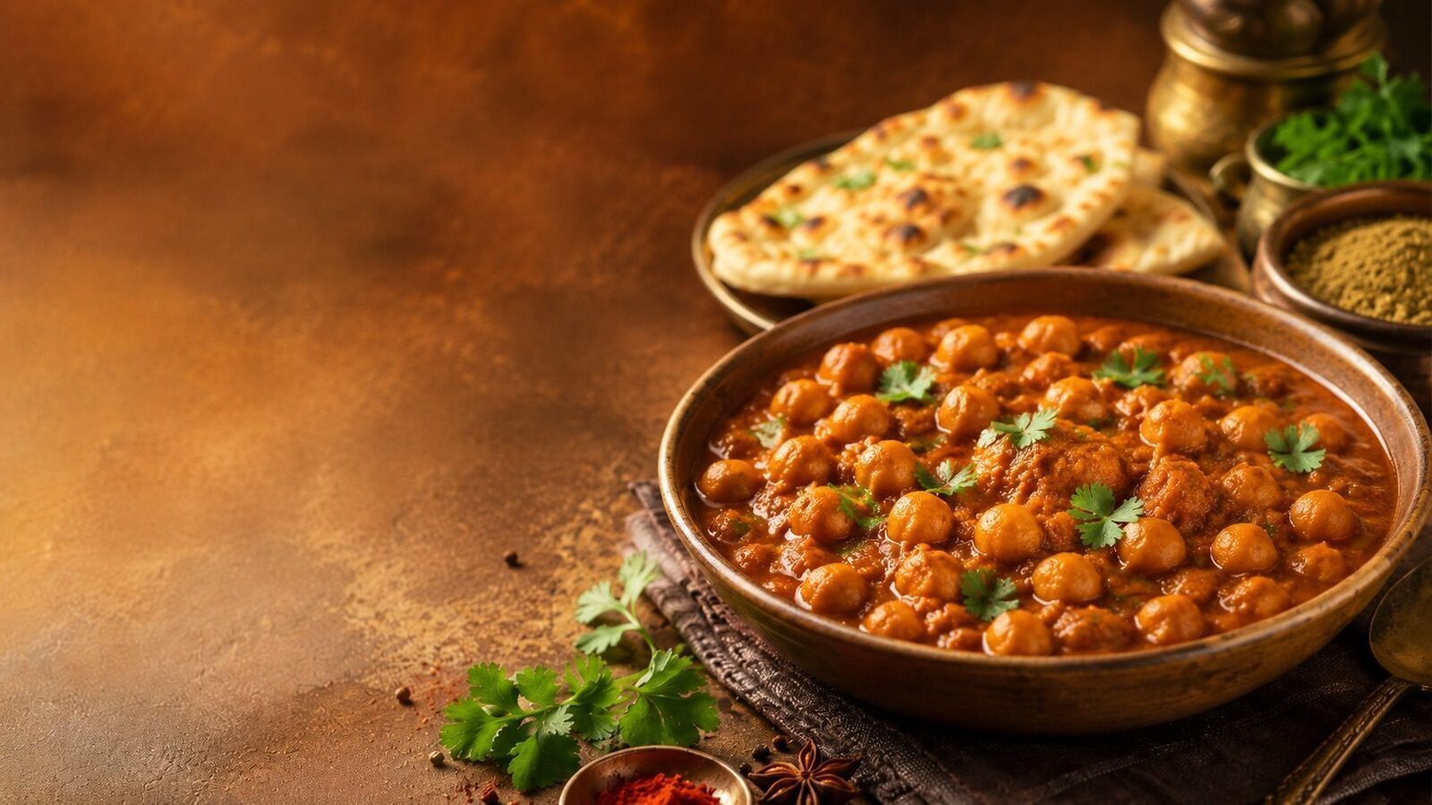 Chana Masala als beliebtes Gericht der indischen Küche