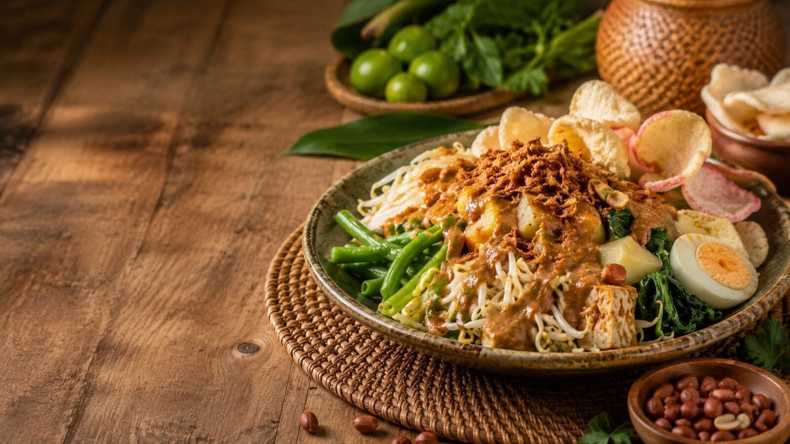 Gado-Gado als beliebtes Gericht der indonesischen Küche