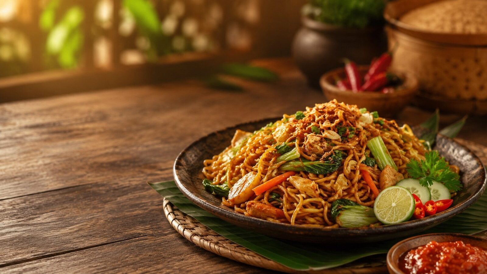 Mie Goreng als beliebtes Gericht der indonesischen Küche