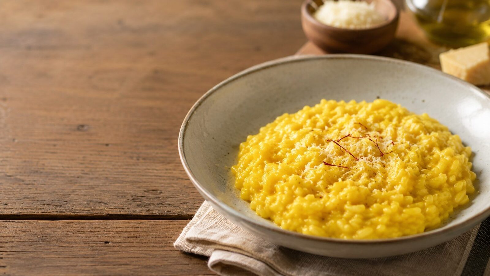 Risotto alla Milanese als beliebtes Gericht der italienischen Küche