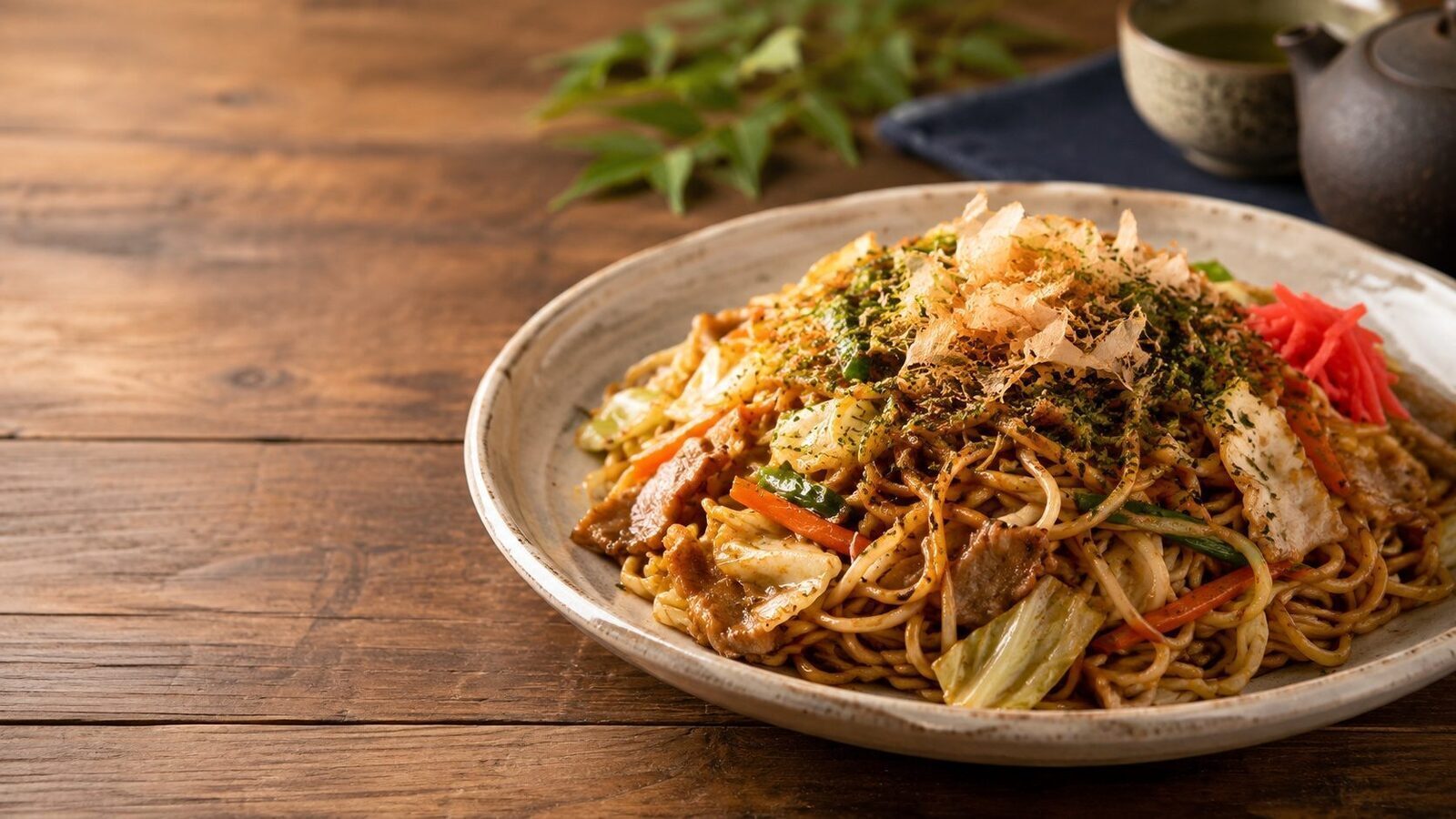 Yakisoba als beliebtes Gericht der japanischen Küche