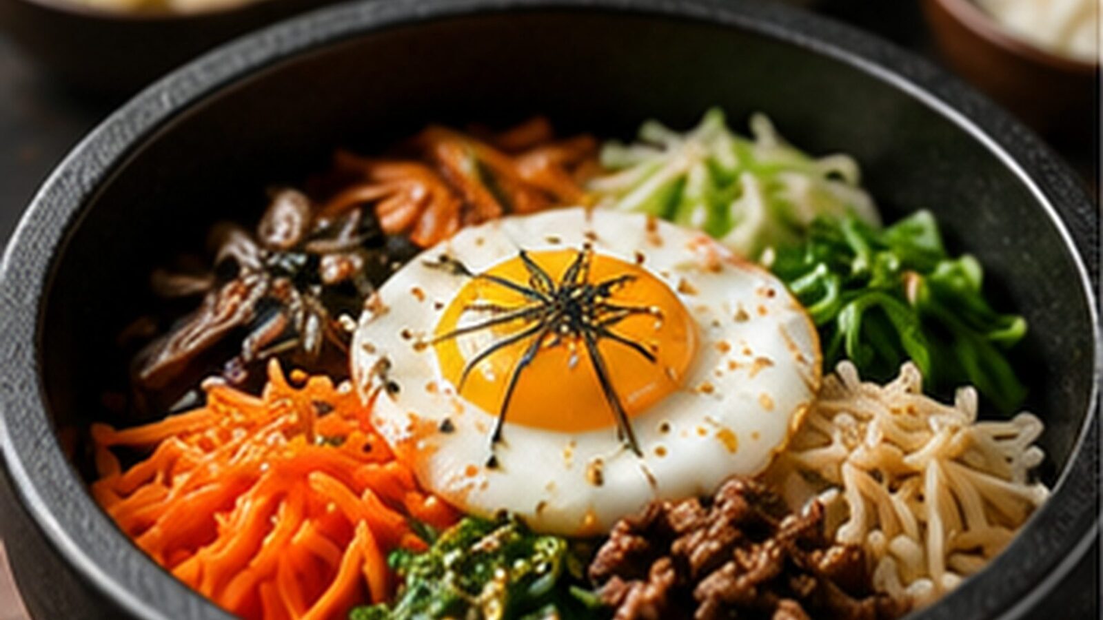 Bibimbap als beliebtes Gericht der koreanischen Küche