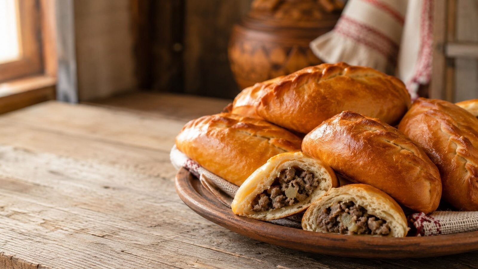 Piroggen als beliebtes Gericht der russischen Küche