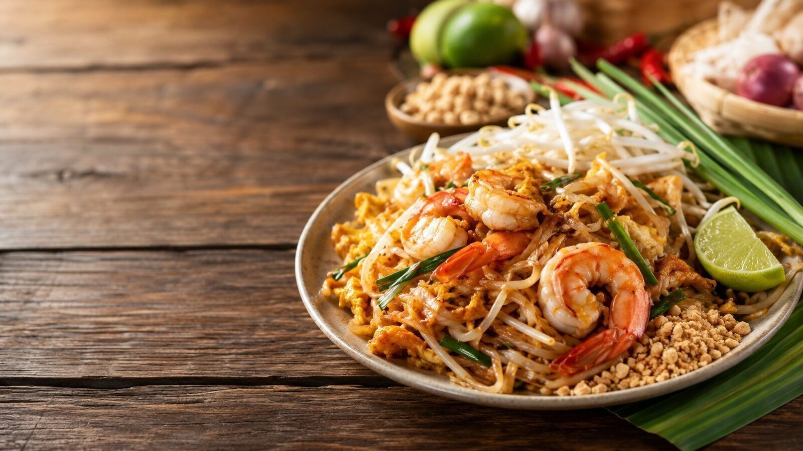 Pad Thai als beliebtes Gericht der thailändischen Küche