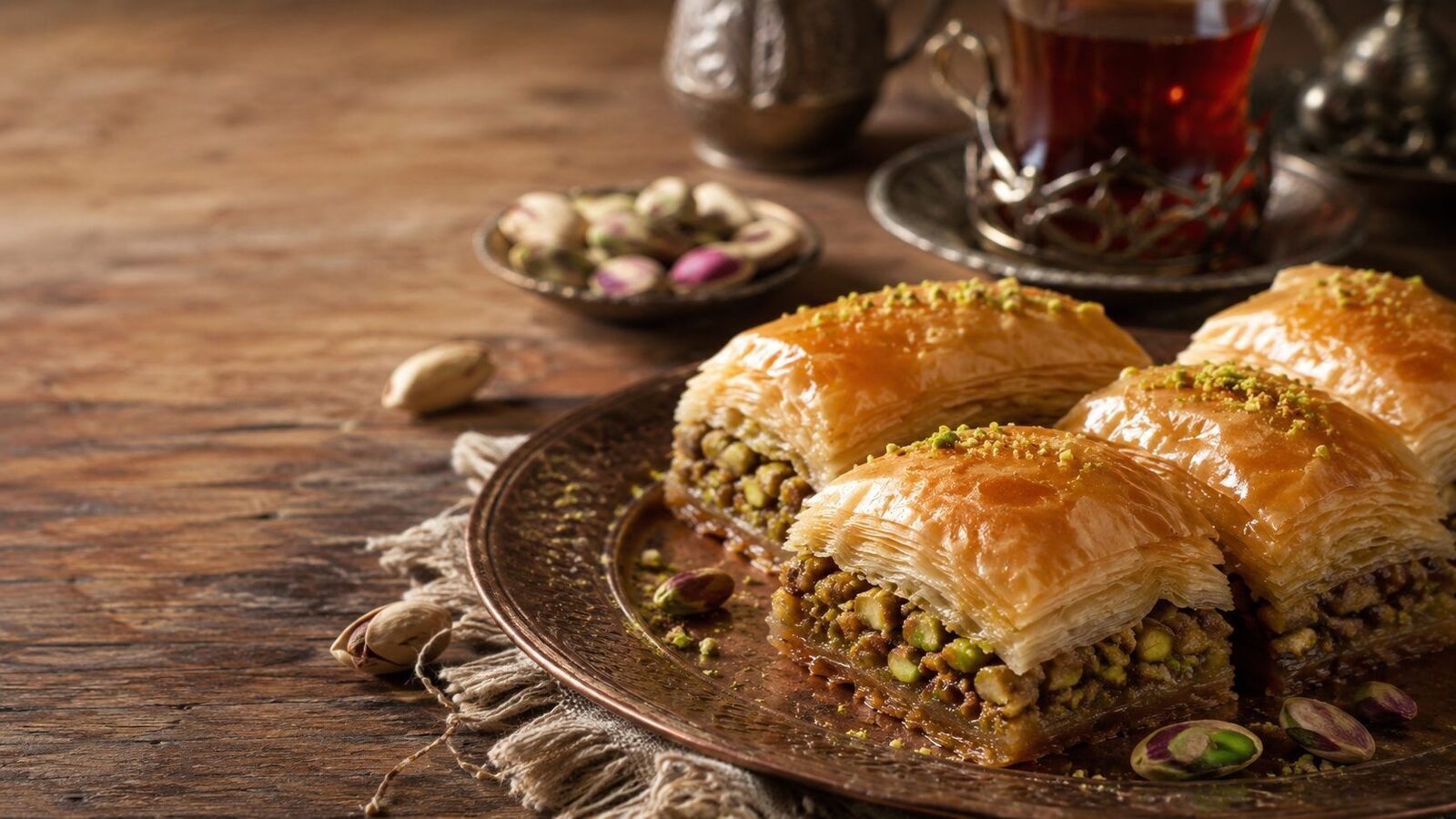 Baklava als beliebtes Gericht der türkischen Küche
