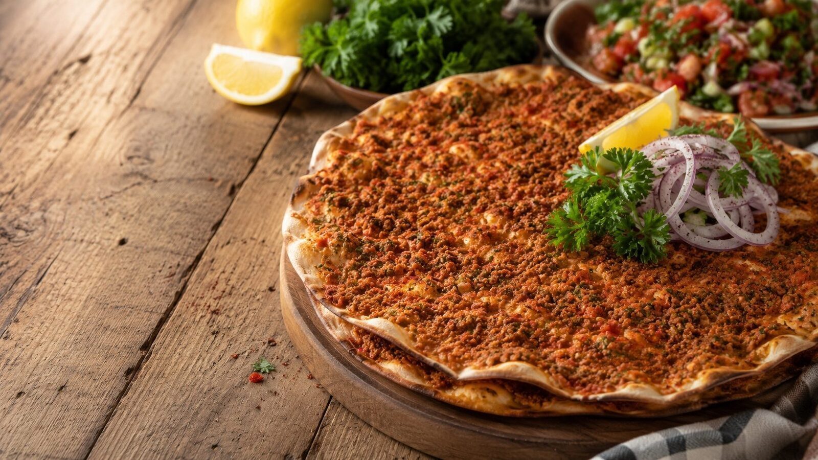 Lahmacun als beliebtes Gericht der türkischen Küche