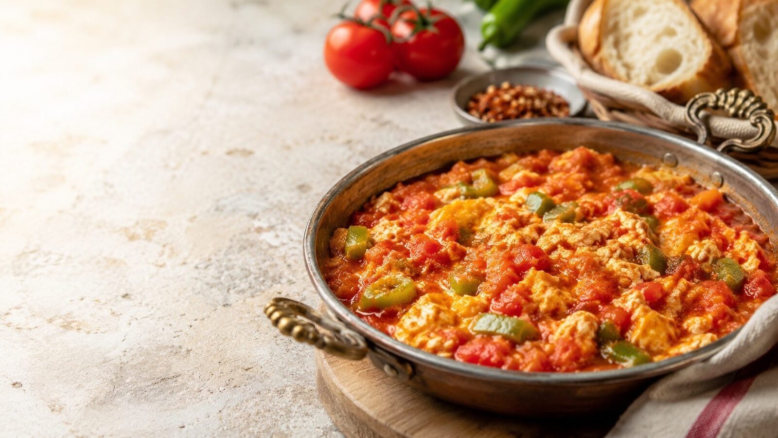 Menemen als beliebtes Gericht der türkischen Küche