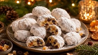 Stollen-Konfekt als festliches Weihnachtsrezept für Advent, Feiertage und gemütliche Familienessen