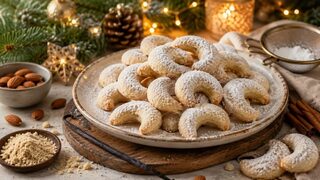 Vanillekipferl als festliches Weihnachtsrezept für Advent, Feiertage und gemütliche Familienessen